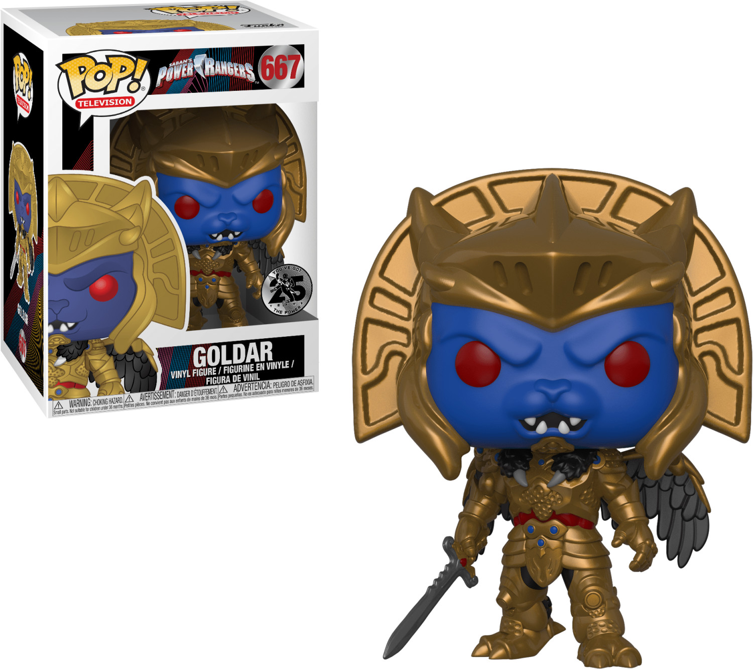 Funko Pop! TV: Power Rangers (25 Years) - Goldar