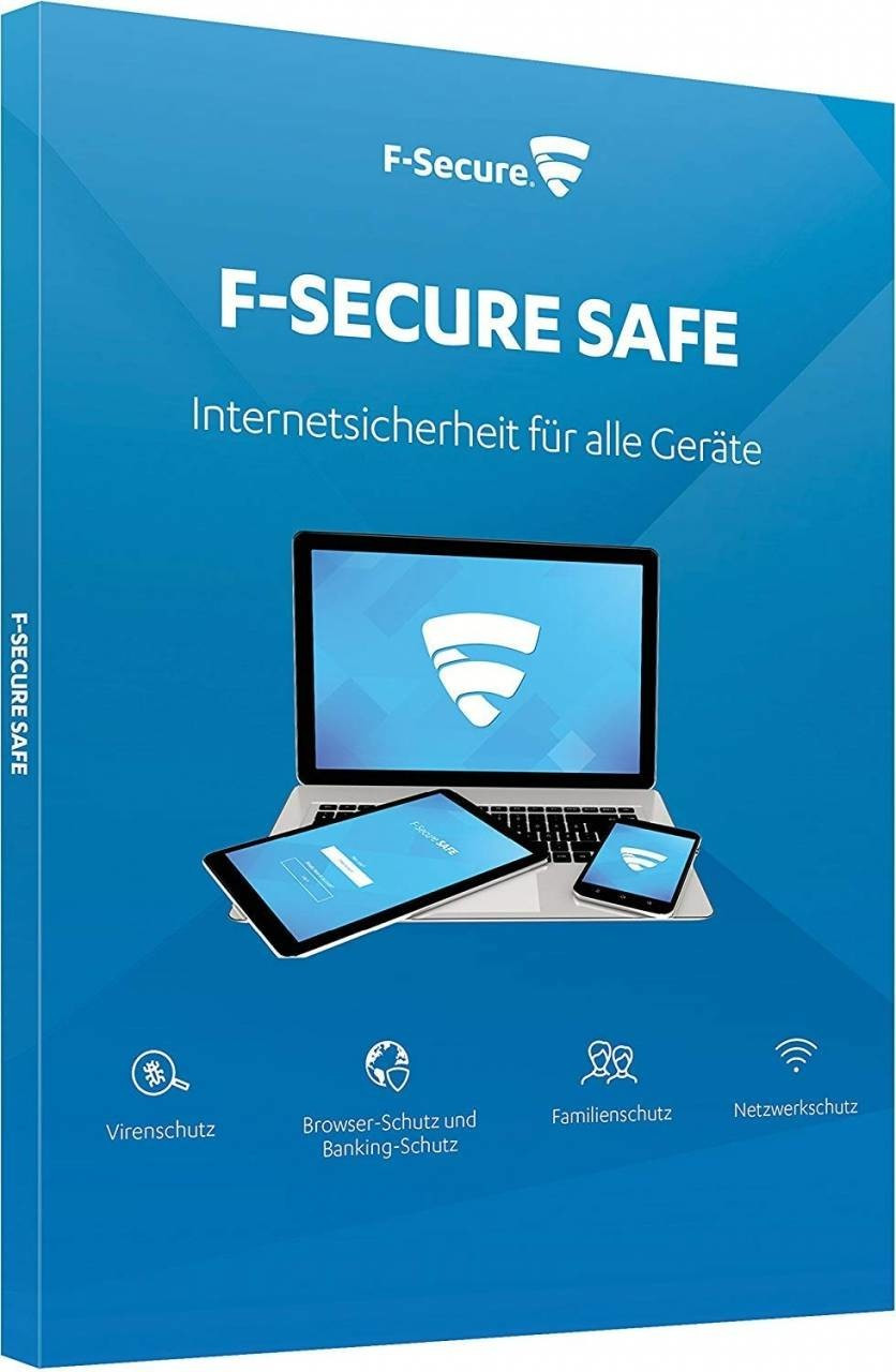 F-Secure SAFE Internet Security 2020 (3 Devices) (1 Year)