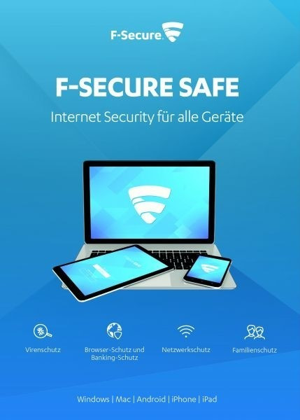F-Secure SAFE Internet Security 2020 (5 Devices) (1 Year)