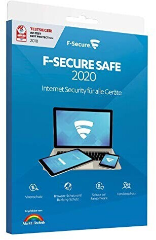 F-Secure SAFE Internet Security 2020 (1 Device) (1 Year)