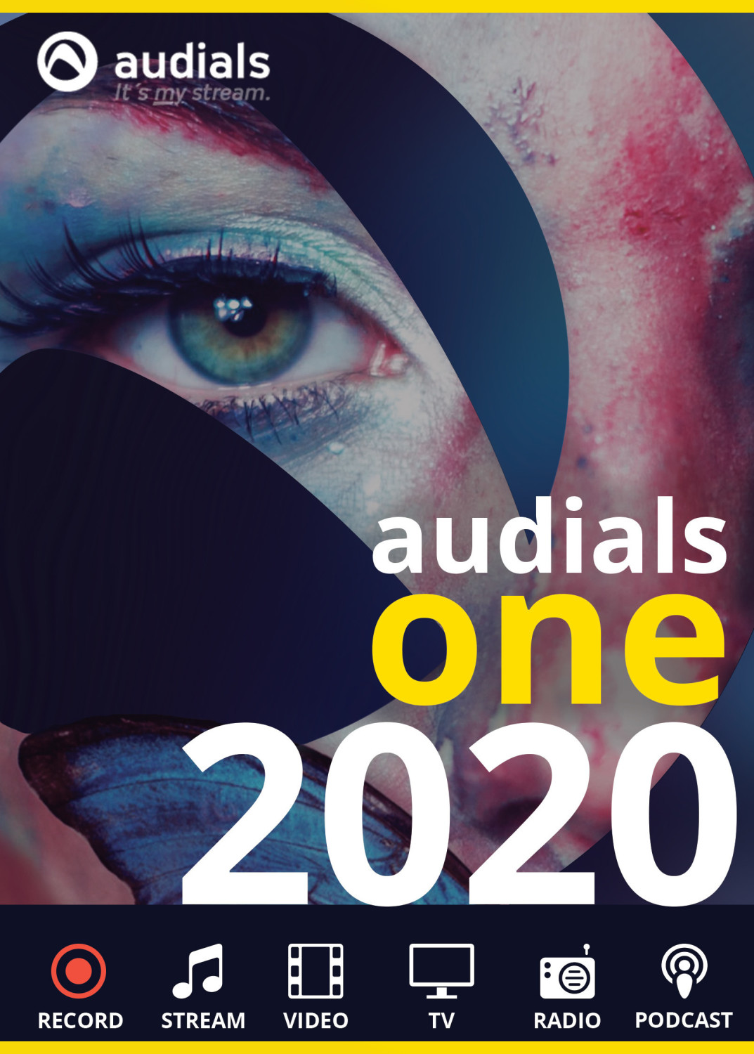 audials one 2019 logos