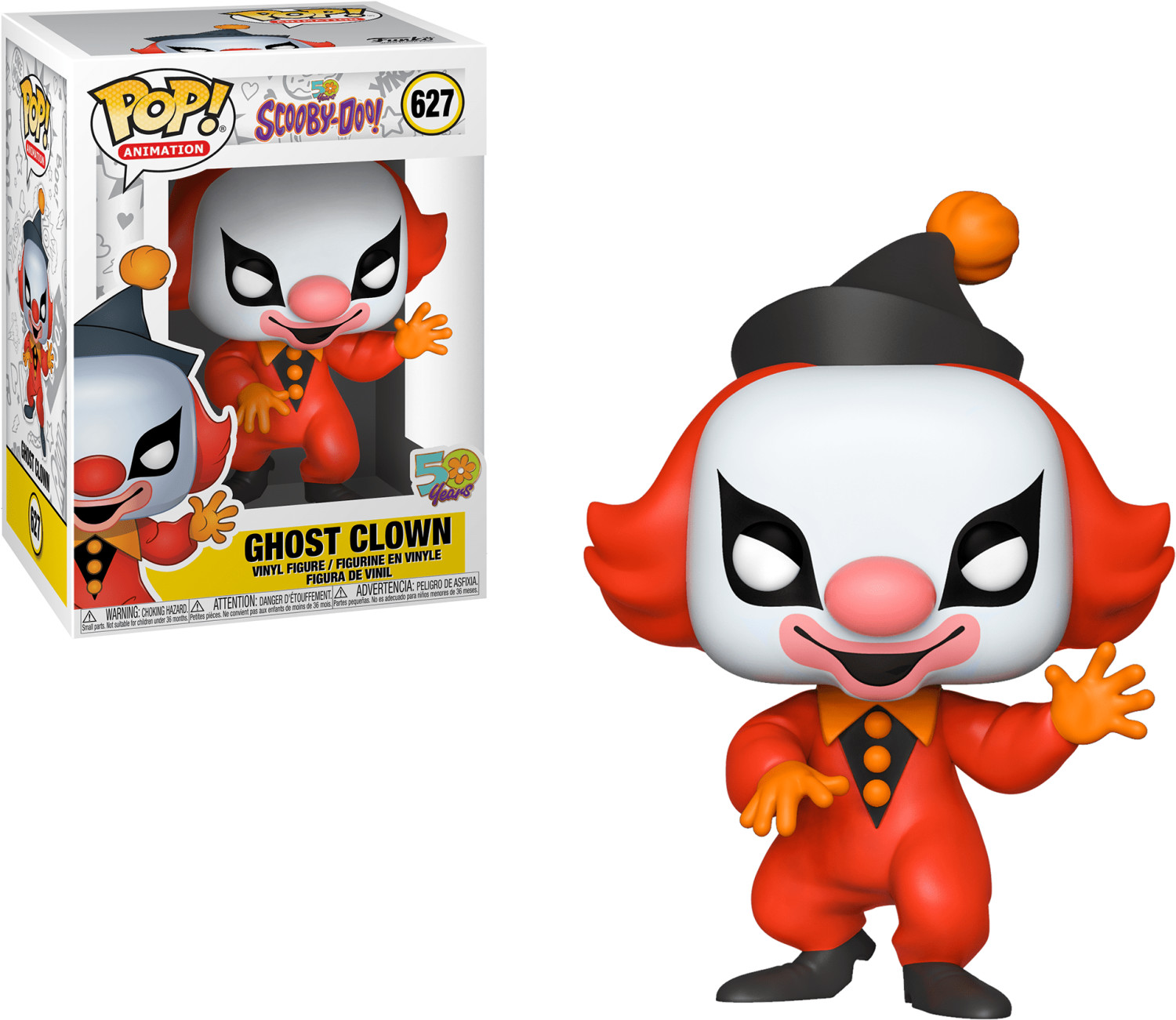 Funko Pop! Animation: Scooby Doo! - Ghost Clown