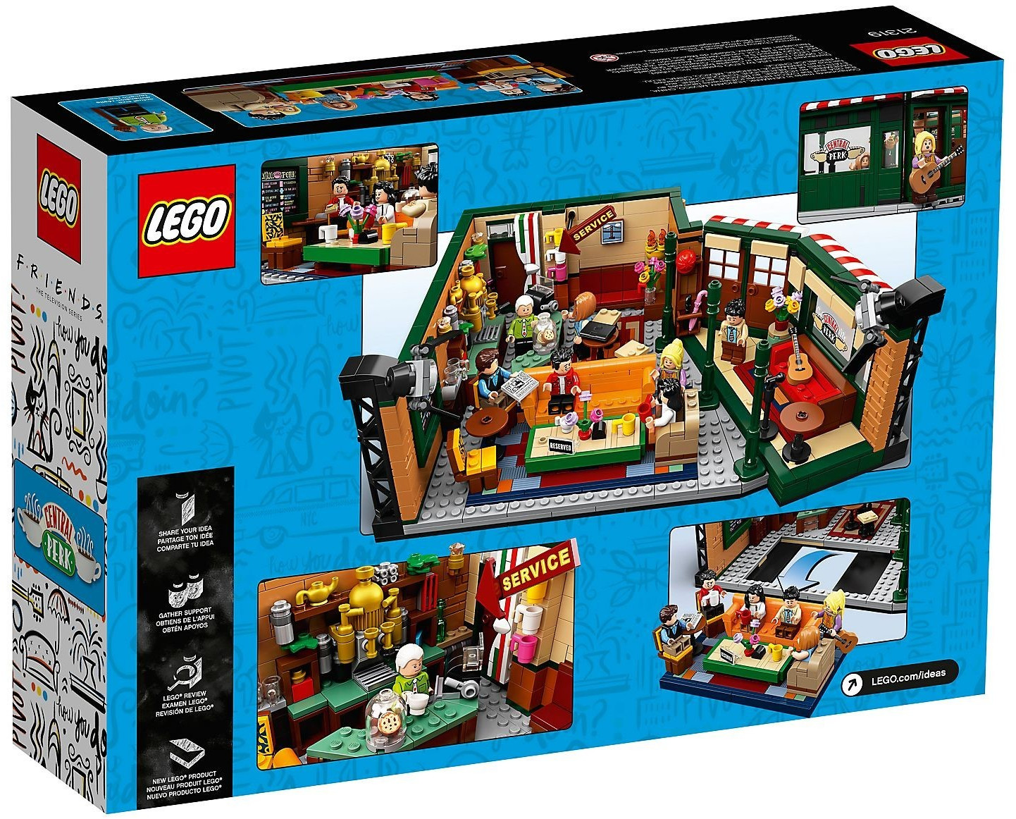 LEGO Ideas - Friends Centrale Perk (21319) a € 105,00 (oggi)