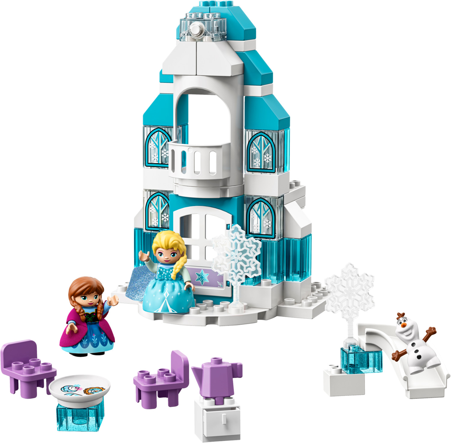 LEGO® 10899 DUPLO Disney Le Château De La Reine Des Neiges Jeu De  Construction Avec