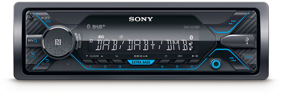 Photos - Car Stereo Sony DSX-A510BD 