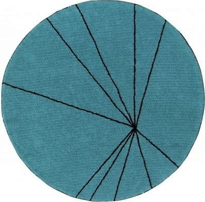 Lorena Canals Rug Round Trace Ø 160cm