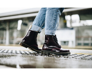 Dr martens vegan cherry red cheap