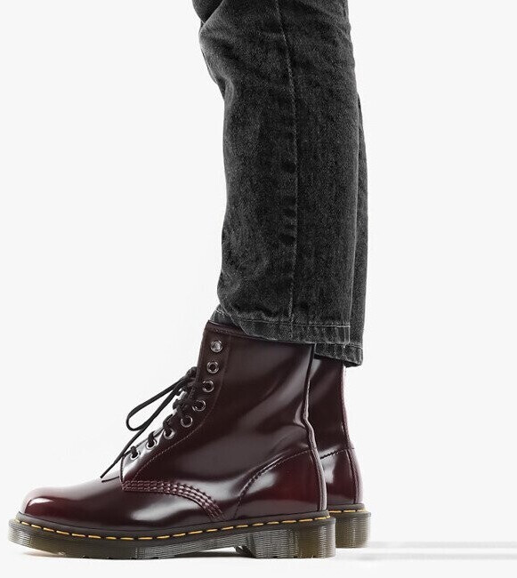 Dr. Martens Vegan 1460 Cherry Red Cambridge Brush desde 130 51 Ofertas Black Friday Compara precios en idealo