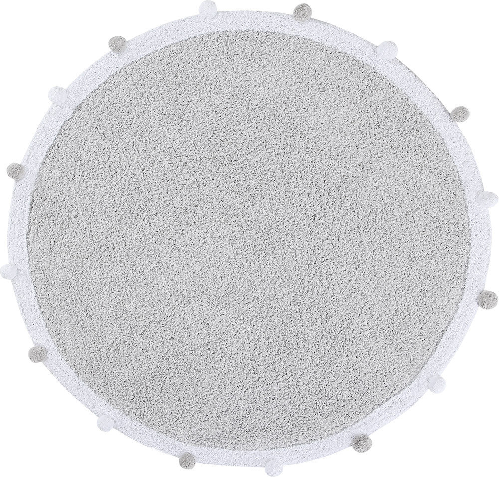 Lorena Canals Rug Round Bubbly ø 120cm Light Grey (C-BUBBLY-GR)