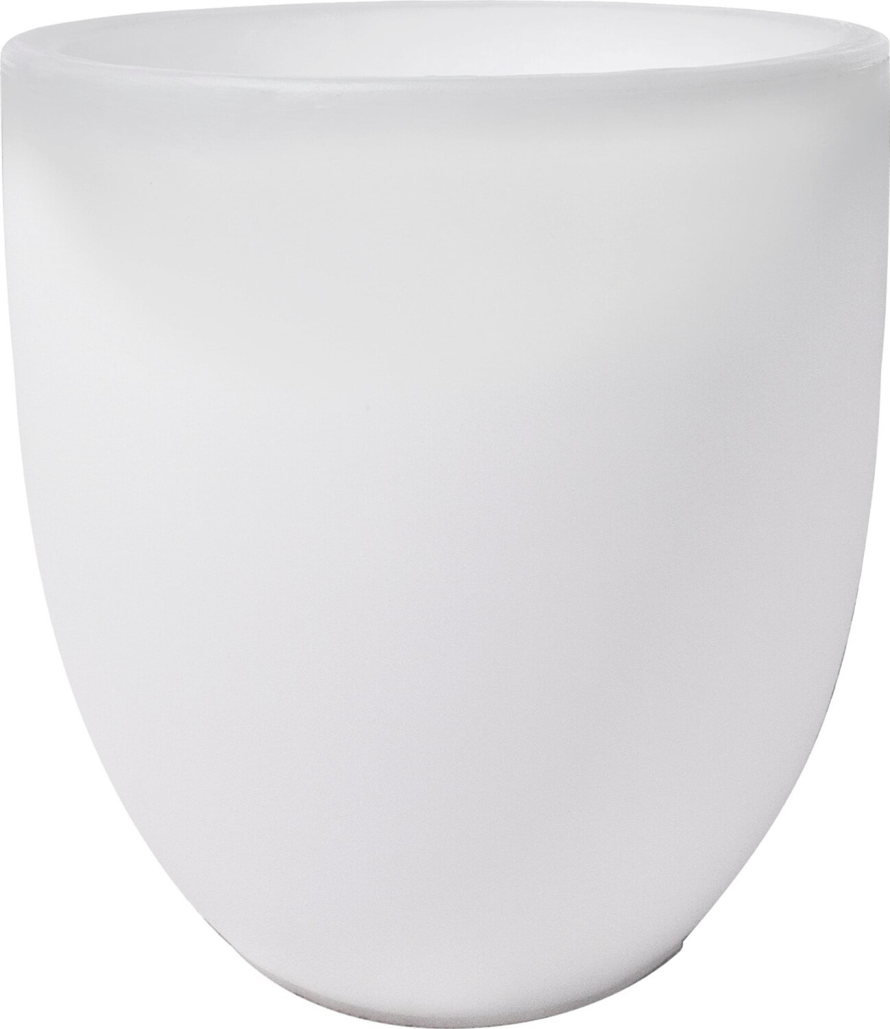 8 seasons design Shining Curvy Pot E27 S Ø 39 cm white (32055W)