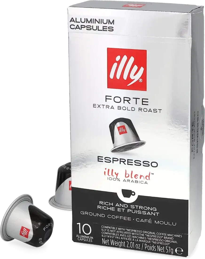 illy illy Espresso Forte (10 capsules) - detail view