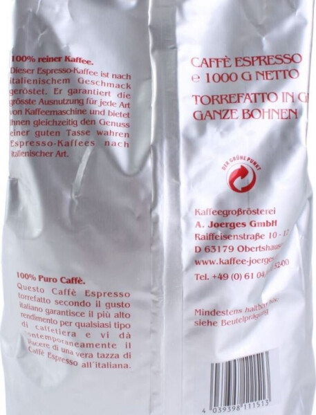Joerges Gorilla Bar Crema Bohnen, Bild 6