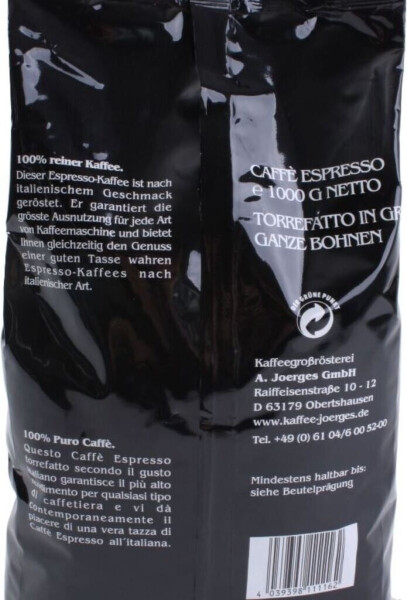 Joerges Espresso Gorilla Crema No.1 Bohnen, Bild 8