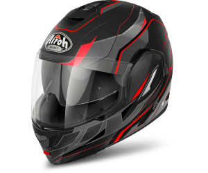 Airoh Rev19 Casco Moto Unisex-Adulto | Modulare 2-in-1: Integrale E Jet, Visiera Parasole, Omologato ECE 2205, 1310g