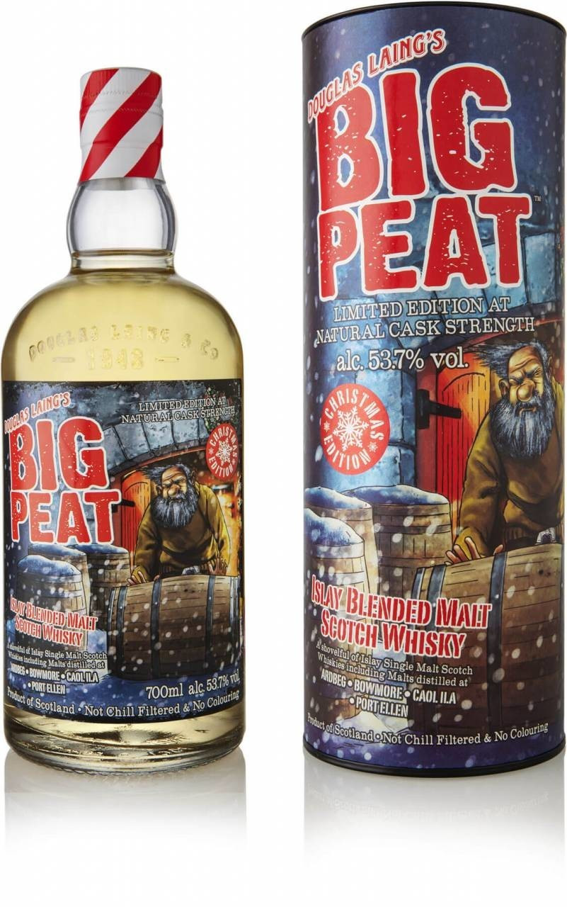 Big Peat Christmas 2019 Edition Small Batch Malt Whisky ~ Islay