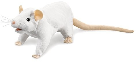 Folkmanis White Rat 3038