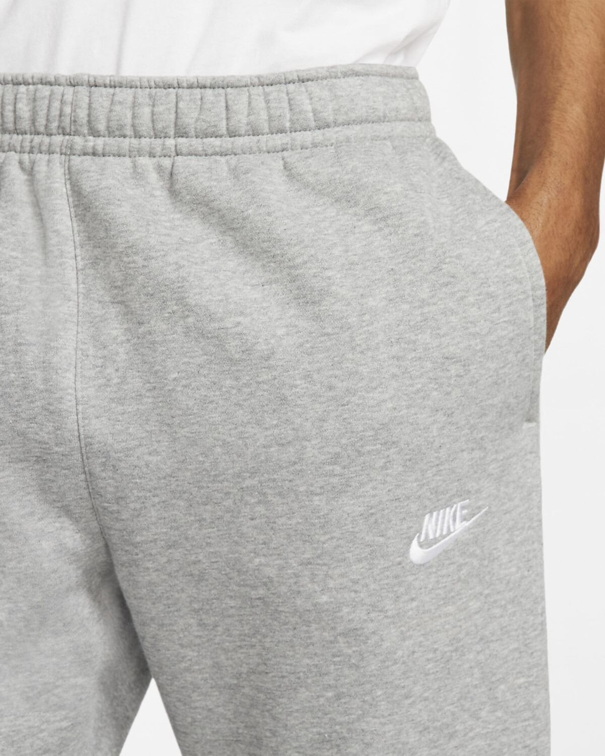 Nike club fleece top pants dark grey heather