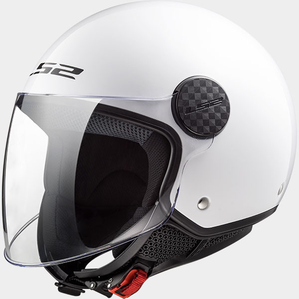 LS2 Sphere OF558 Solid White