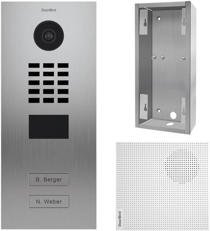DoorBird D2102V + A1061W + SUP-D2102V-D2103V