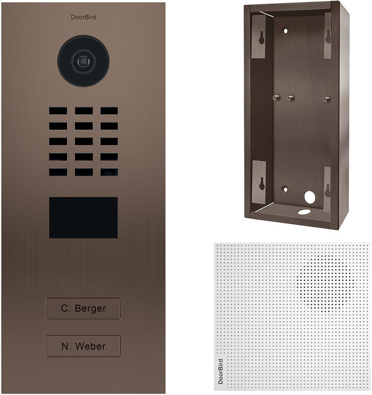 DoorBird D2102BV + A1061W + SUP-D2102BV-D2103BV