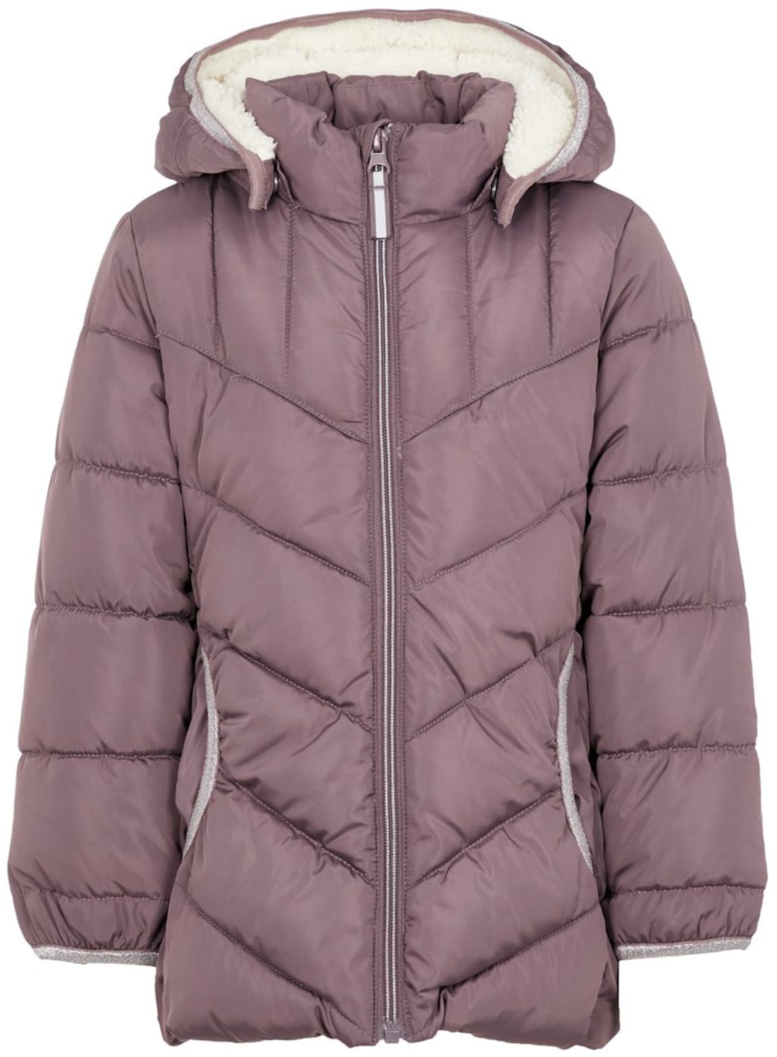 Name It Puffer Jacket (13167532) black plum