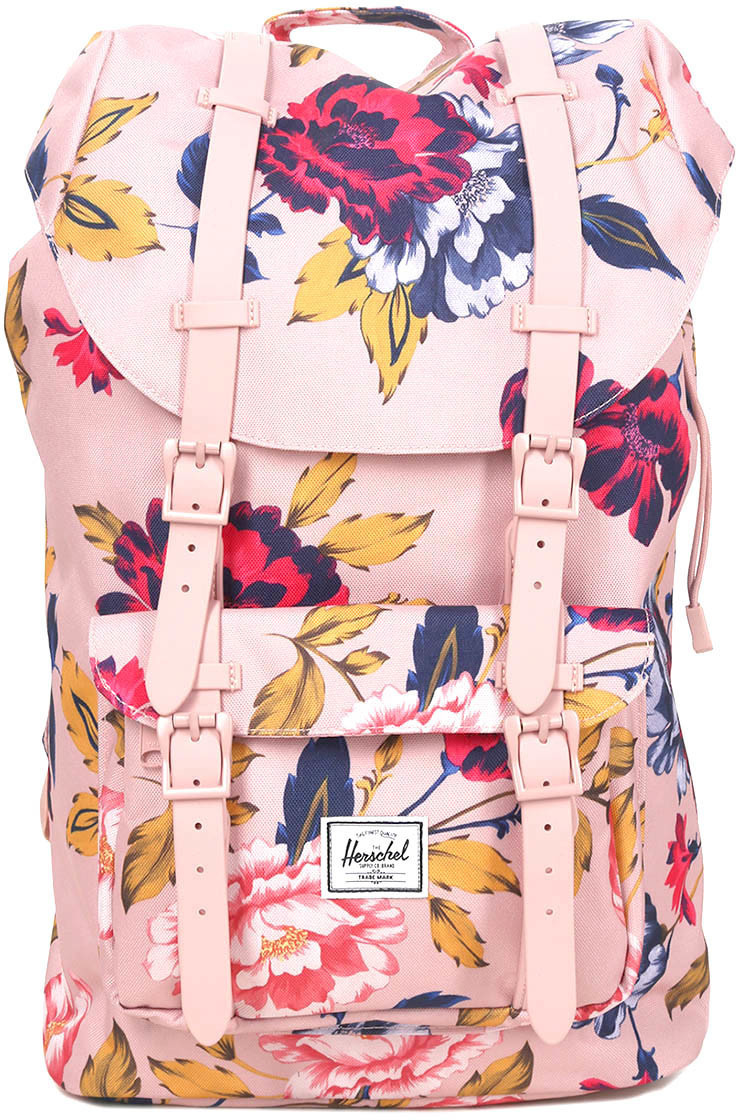 Herschel Little America Backpack Mid-Volume winter flora