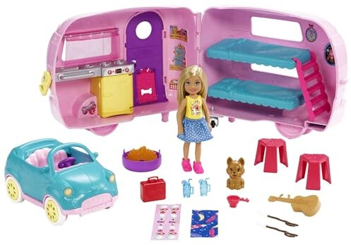 Barbie Caravana Barbie club Chelsea desde 38,49 € Ofertas Black