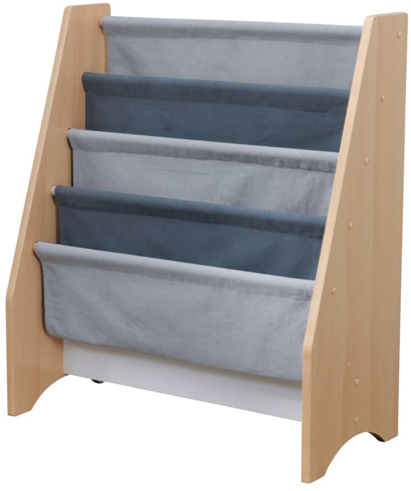 KidKraft Étagère à livres - gris & naturel
