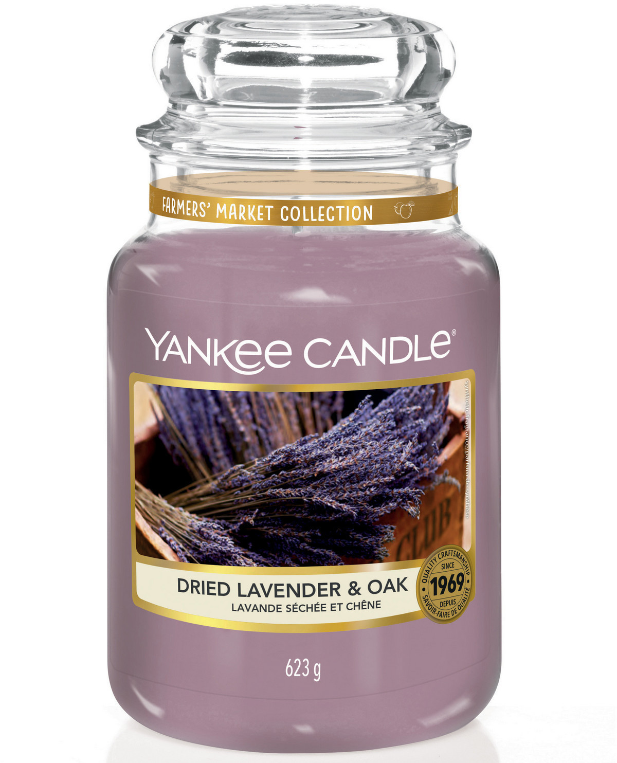 Yankee Candle Dried Lavender & Oak 623g