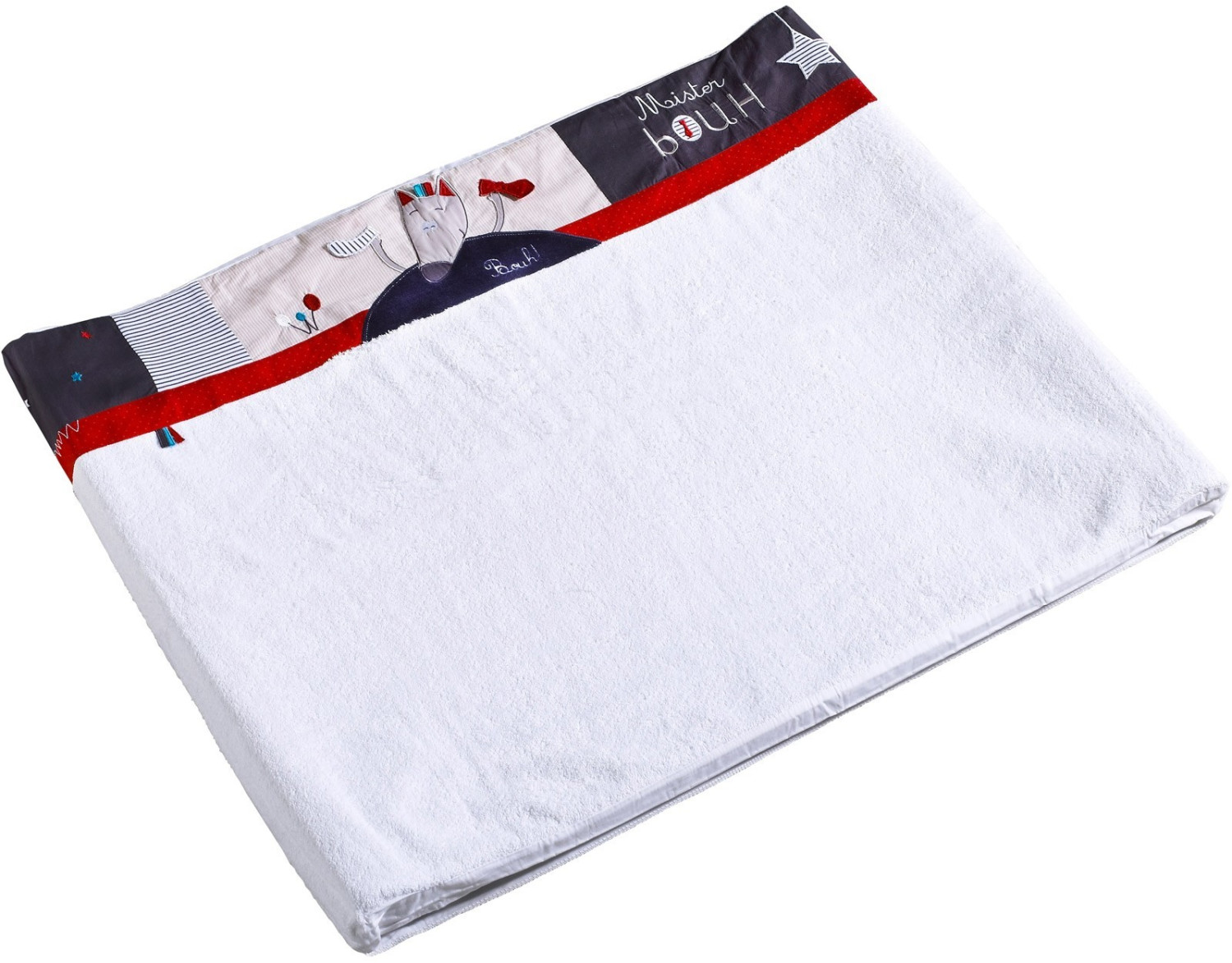 Sauthon Matelas à langer Mister Bouh 68 x 84 cm