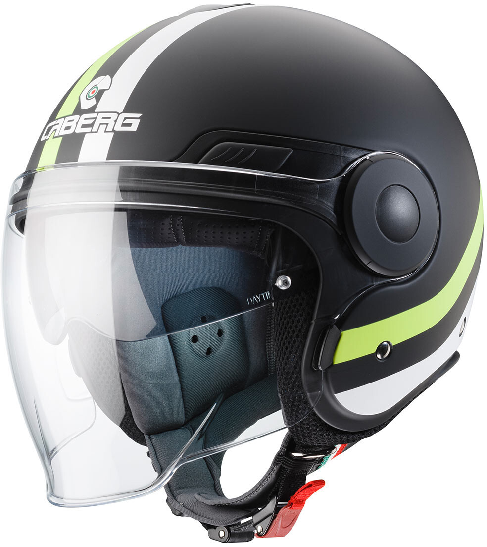 Caberg Uptown Chrono D9 Matt Black/White/Yellow Fluo