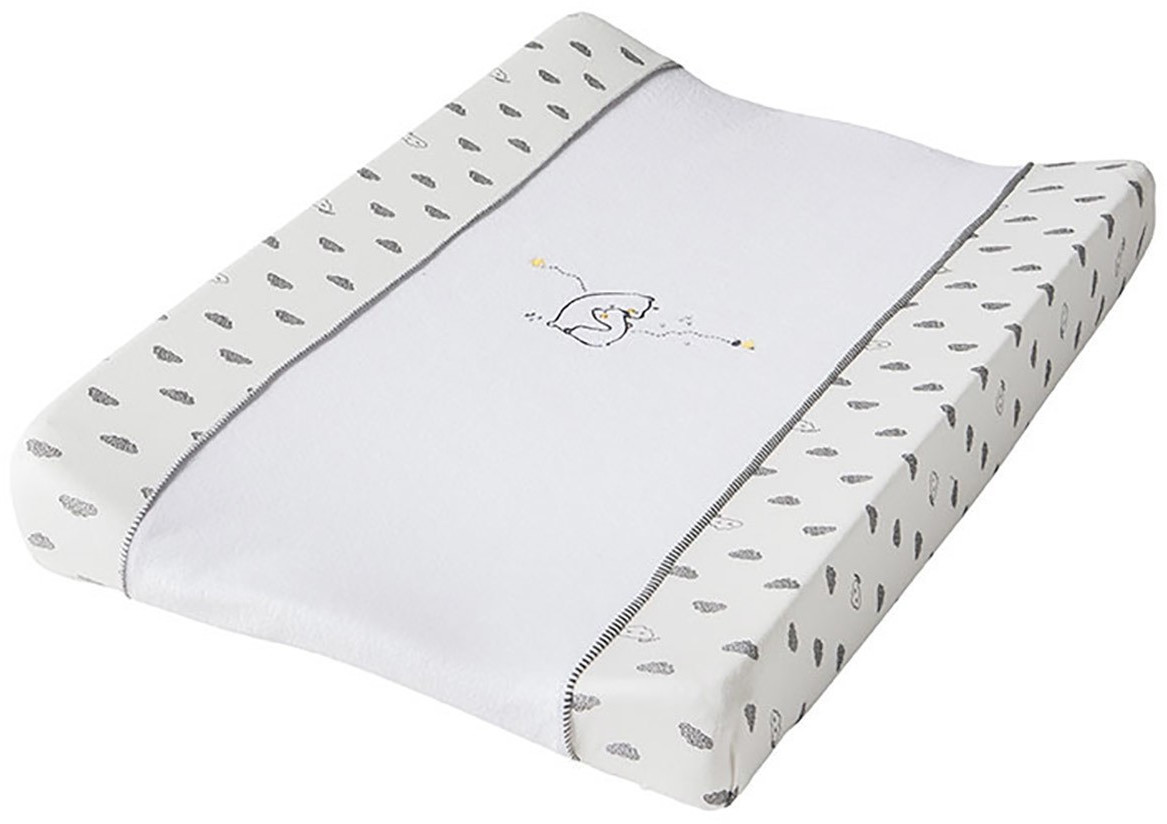 Noukies Matelas à langer avec housse Gaby & Sam 67 x 45 cm