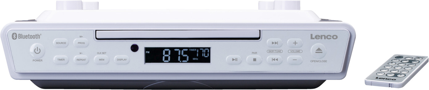 Lenco KCR-150 White