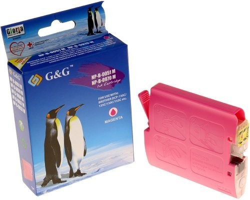 G&G NP-B-0051BM pour  Brother LC-1000M magenta