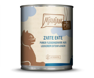 MjAMjAM Hunde Nassfutter Känguru Pur - Getreidefrei Mit 71% Fleisch Im 6er Pack (6x400g)