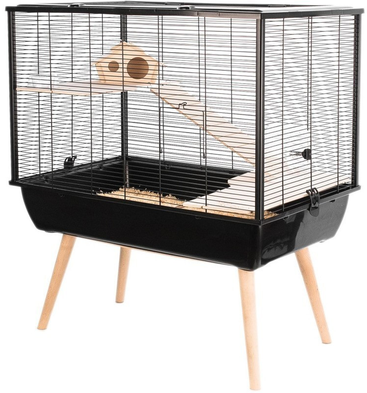Zolux Cage petits rongeurs Neo Silta noir (205622NOI)