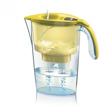 Laica Carafe filtrante Stream Line magnesium jaune