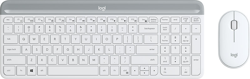 Logitech Slim sans fil Combo MK470 (blanc)(US)