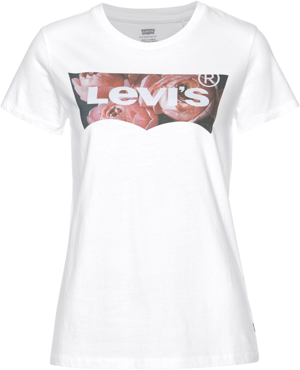 Levi's The Perfect Graphic Tee photo fill white (17369-0631)