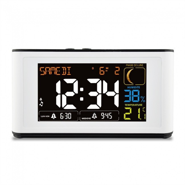 La Crosse Technology WT470 blanc/noir