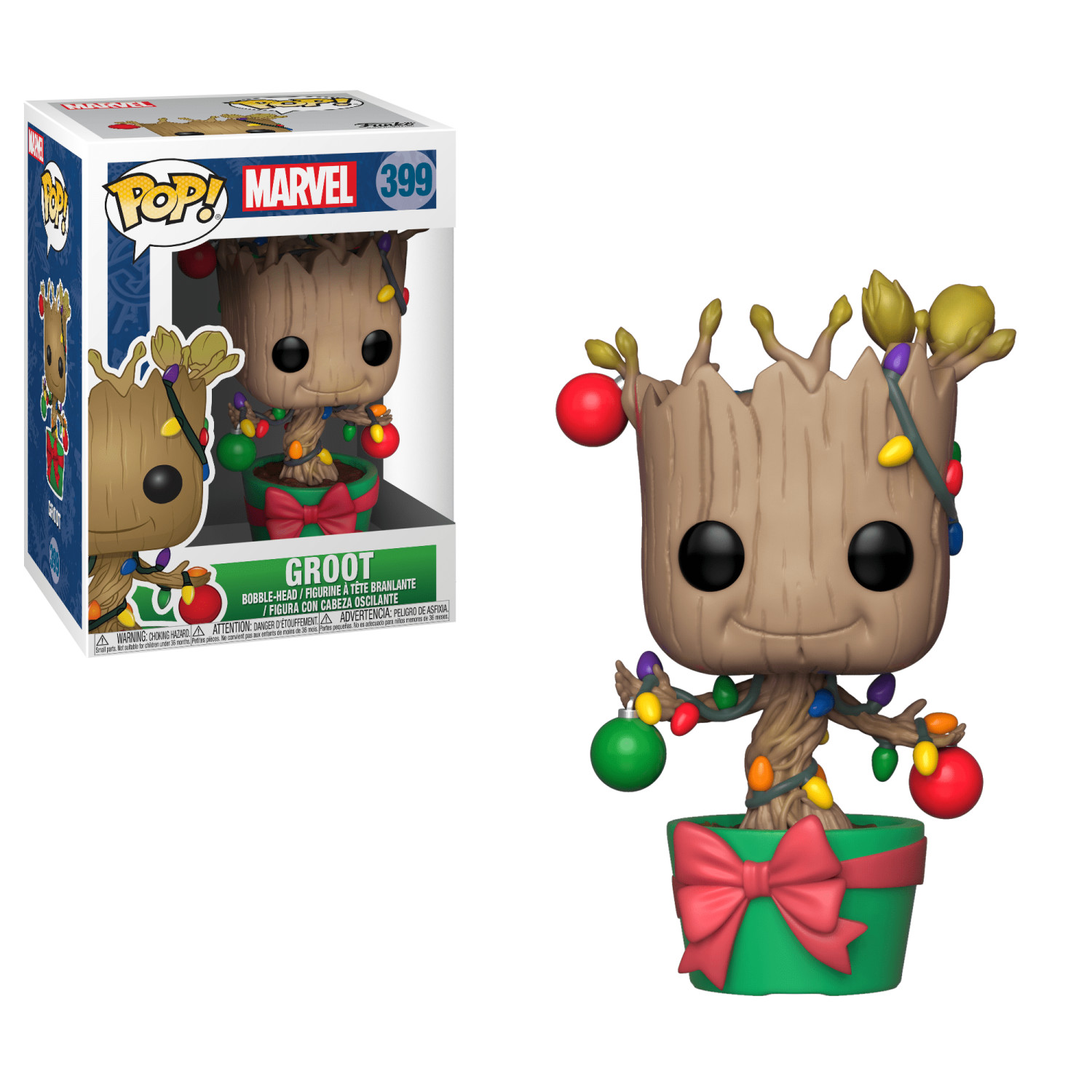 Funko Pop! Marvel Holiday - Groot (Potted Plant)