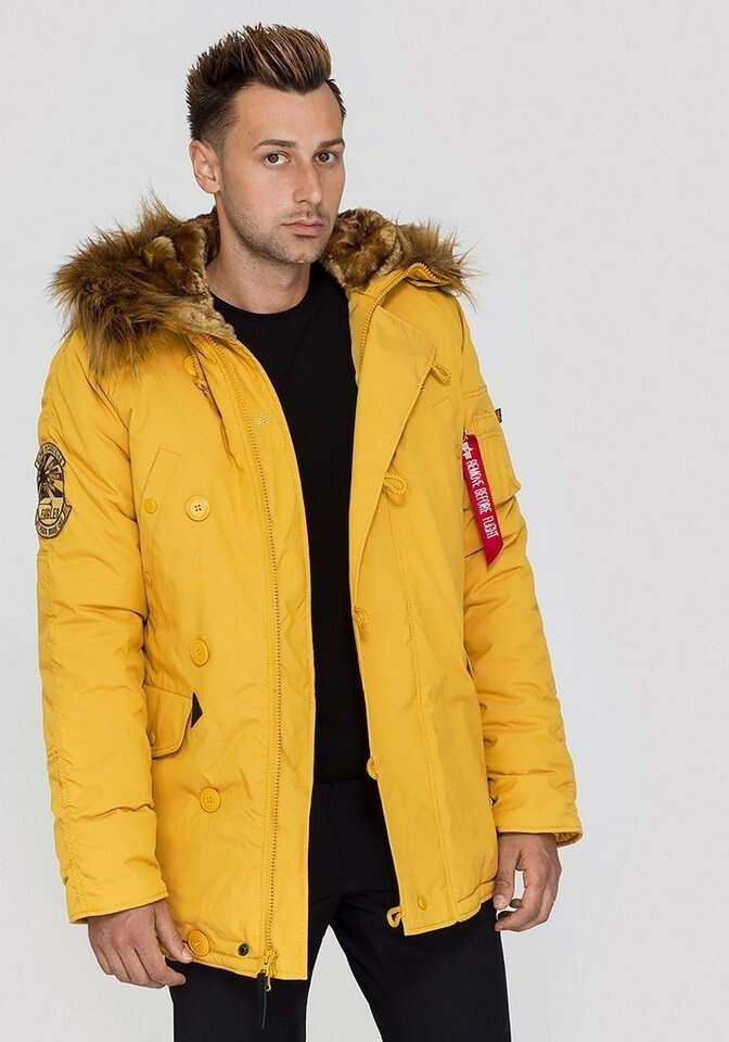 Alpha Industries Man Explorer yellow