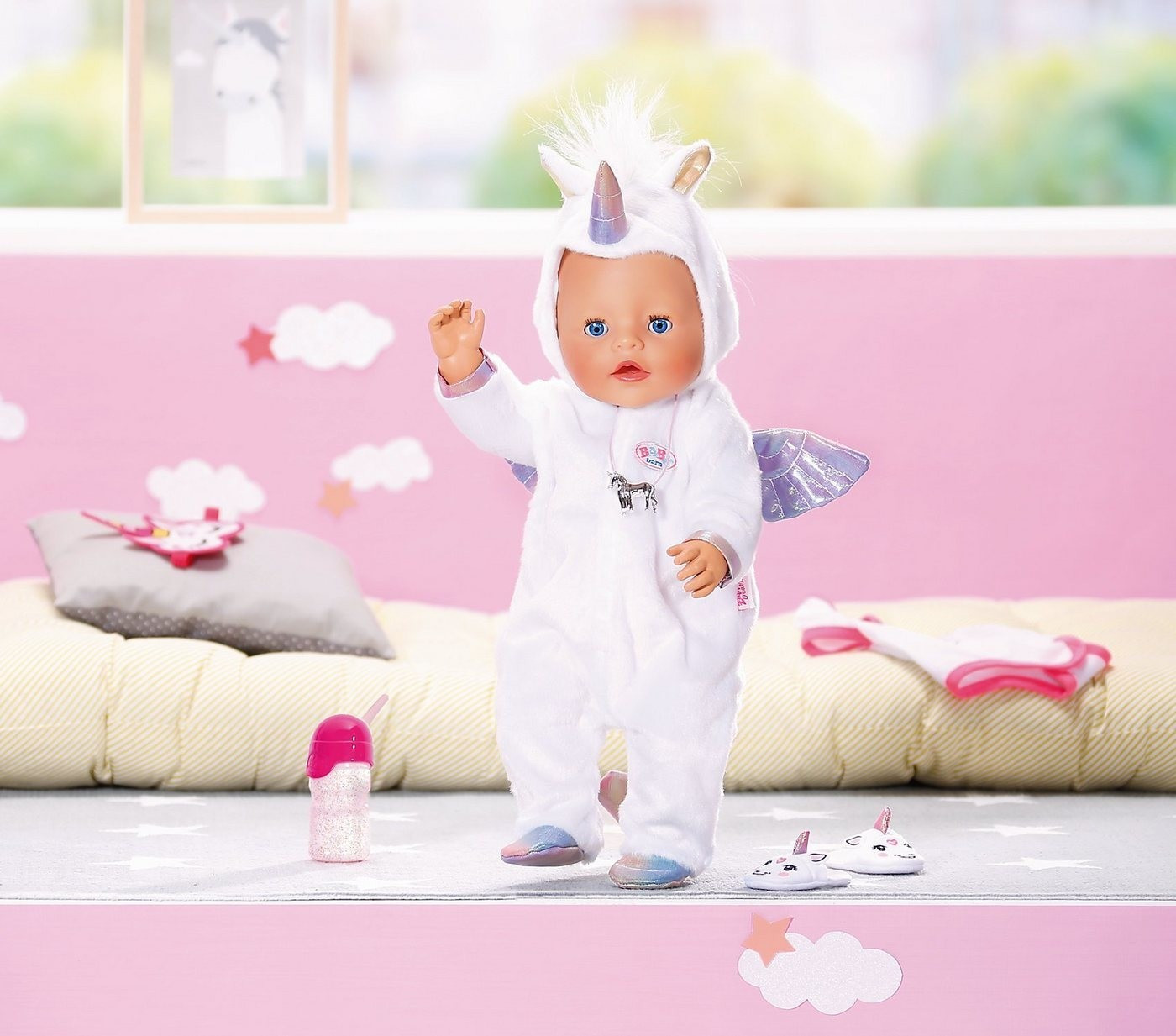 Baby born shop unicorn set