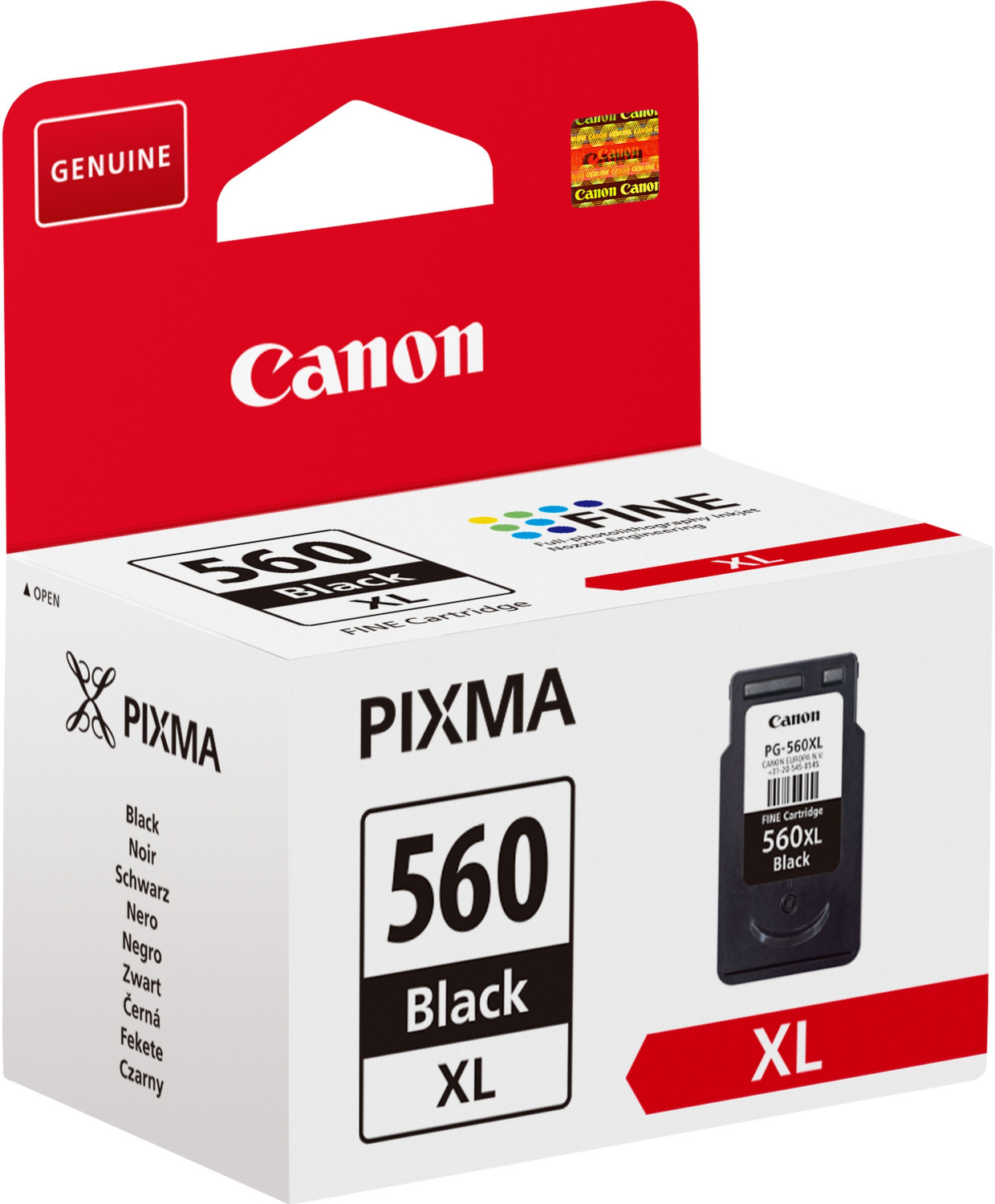 Cartouche d'encre noire à haut rendement Canon PG-560XL — Boutique