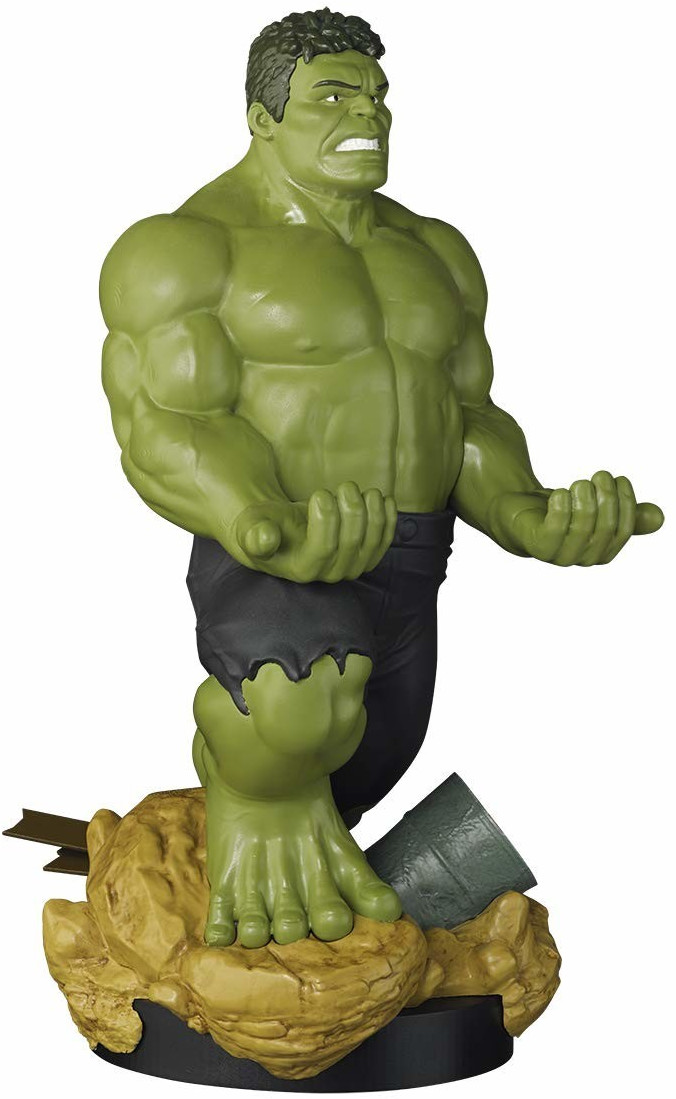 Exquisite Gaming Cable Guys XL - Marvel Avengers Endgame - Hulk - Phone & Controller Holder