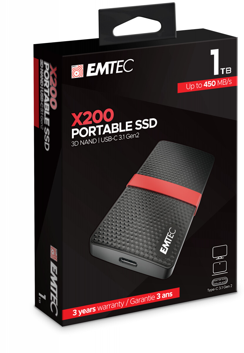 Emtec X200 Portable Power Plus 1TB