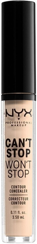 NYX Can't Stop Won't Stop Contour Concealer Light Ivory (3,5 ml)