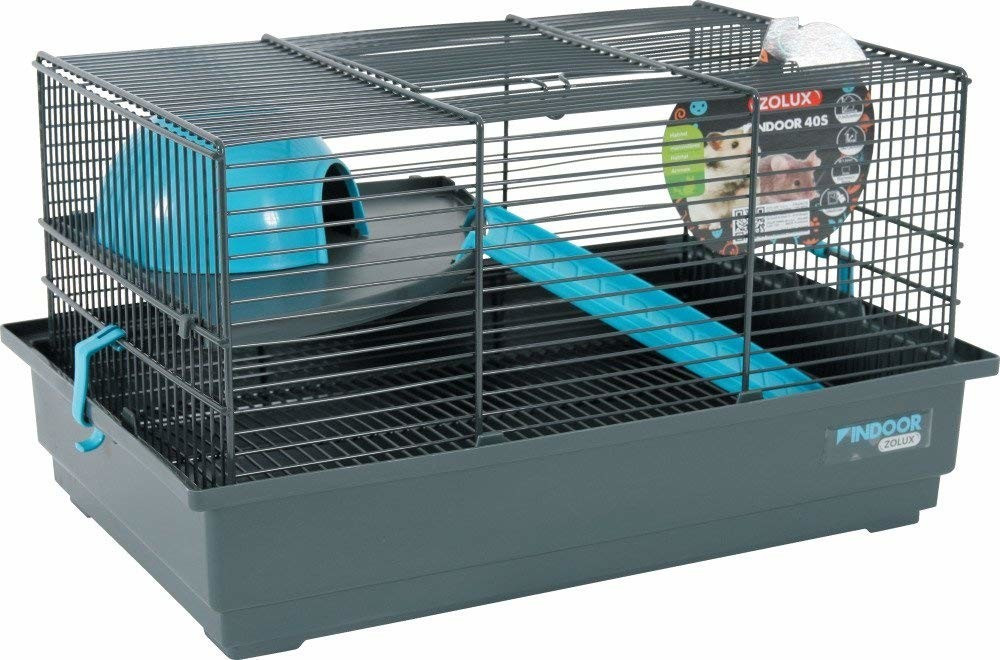 Zolux Cage petits rongeurs Indoor 40 bleu