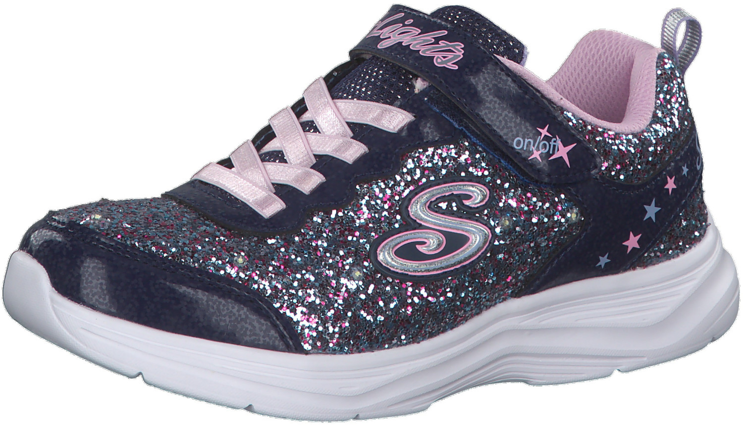 Skechers S Lights: Glimmer Kicks - Glitter N' Glow navy/lavender