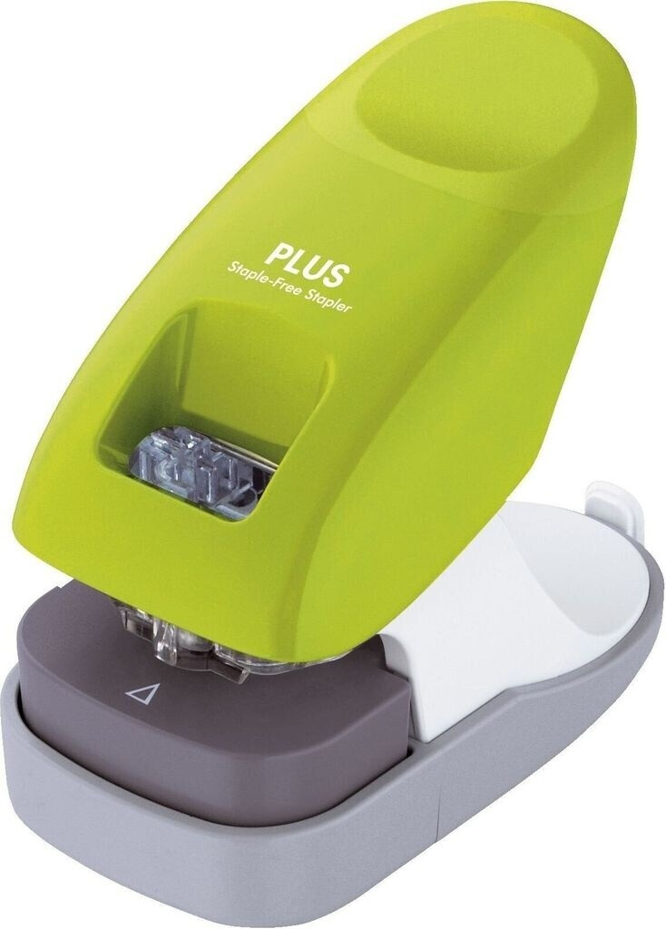 Plus Vision JAPAN Staple-Free Stapler green